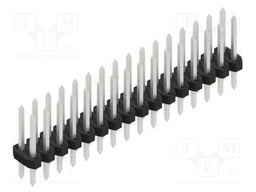 Connector: pin strips; pin header; male; PIN: 32; 2mm; THT; 2x16