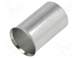 Bootlace ferrule; non-insulated; copper; 95mm2; 25mm; tinned