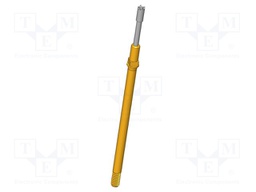 Test needle; Operational spring compression: 4mm; 8A; Ø: 1.3mm