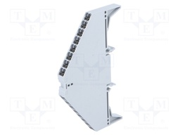 Splice terminal: rail; 1.5mm2; ways: 1; terminals: 32; grey; TS35x15