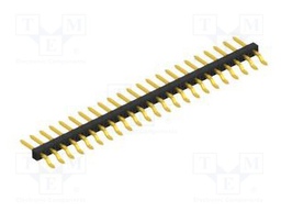 Connector: pin strips; pin header; male; PIN: 23; 2mm; SMT; 1x23