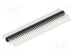Connector: pin strips; pin header; male; PIN: 66; 1.27mm; SMT; 2x33