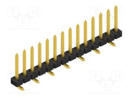 Connector: pin strips; pin header; male; PIN: 14; 2mm; SMT; 1x14