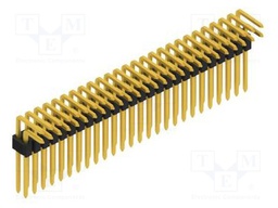 Connector: pin strips; pin header; male; PIN: 52; 1.27mm; THT; 2x26