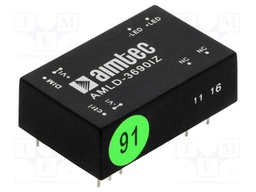 Converter: DC/DC; Uin: 5÷36V; Uout: 2÷32VDC; Iout: 900mA; DIP24; 12g