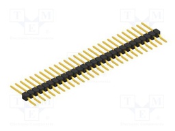 Connector: pin strips; pin header; male; PIN: 28; 2.54mm; SMT; 1x28