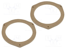 Spacer ring; MDF; 165mm; Ford; impregnated,varnished