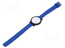 RFID pendant; plastic; black; 13.56MHz; ISO: ISO 14443A