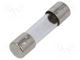 Fuse: fuse; quick blow; 2.5A; 125VAC; cylindrical,glass; 5x20mm