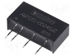 Converter: DC/DC; 1W; Uin: 4.5÷5.5V; 24VDC; Iout: 42mA; SIP7; 2.3g
