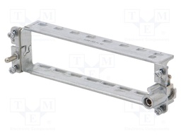Frame for modules; Han Modular; size L32B; with lock; a..h marks