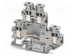 Splice terminal: rail; 22A; 500V; screw terminal; PA; L: 50.8mm