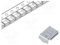 Connector: FFC (FPC); horizontal; PIN: 4; ZIF,bottom contacts; SMT
