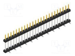 Connector: pin strips; pin header; male; PIN: 24; 2mm; SMT; 1x24