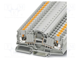 Splice terminal: rail; PA; L: 60.1mm; terminals: 2; W: 8.2mm