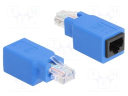 Transition: adapter; Cat 5e; RJ45 socket,RJ45 plug