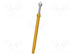 Test needle; Operational spring compression: 4mm; 5A; Ø: 2mm; 5N