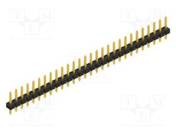 Connector: pin strips; pin header; male; PIN: 28; 2.54mm; THT; 1x28