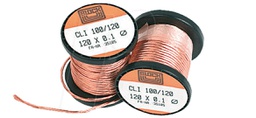 200-g copper stranded wire on coil, strands 90 x 0.1 mm 36m