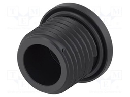 Stopper; polyamide; black; IP68; Entrelec; Gland: PG7; 10mm