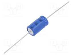 Capacitor: electrolytic; THT; 220uF; 40VDC; Ø10x18mm; ±20%