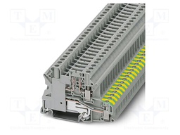 Splice terminal: rail; UT; PA; terminals: 2; W: 6.2mm; H: 70.8mm