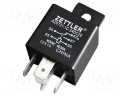 Relay: electromagnetic; SPDT; Ucoil: 24VDC; 40A; automotive; AZ9731