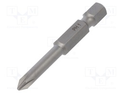 Screwdriver bit; Phillips; PH1; Overall len: 50mm; 2pcs.