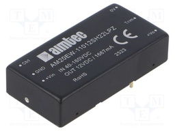 Converter: DC/DC; Protection: short circuit protection SCP