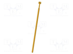 Needle-like test probe; Operational spring compression: 2mm