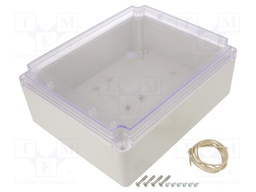 Enclosure: multipurpose; X: 200mm; Y: 250mm; Z: 95mm; Ritec; IP65