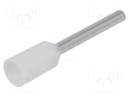 Bootlace ferrule; insulated; copper; Insulation: polyamide; 10mm