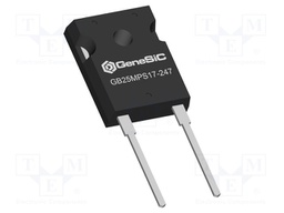 Diode: Schottky rectifying; SiC; THT; 1.7kV; 25A; TO247-2