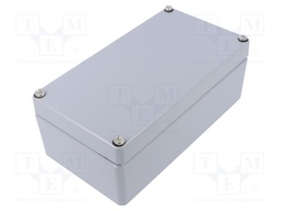 Enclosure: multipurpose; X: 120mm; Y: 220mm; Z: 81mm; ALR; aluminium