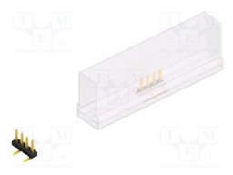 Connector: pin strips; pin header; male; PIN: 4; 2mm; SMT; 1x4; 100V