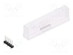 Connector: pin strips; pin header; male; PIN: 5; 2.54mm; SMT; 1x5