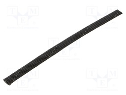 Polyester conduit; ØBraid : 7÷13,nom.8mm; polyester; black