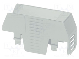 Upper housing; grey; EH 22,5 F; X: 22.6mm; Y: 75.26mm; Z: 36.95mm