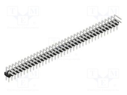 Connector: pin strips; pin header; male; PIN: 72; 2mm; THT; 2x36