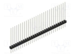 Connector: pin strips; pin header; male; PIN: 29; 2.54mm; THT; 1x29