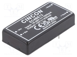 Converter: DC/DC; 10W; Uin: 18÷36V; Uout: 12VDC; Iout: 830mA