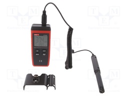 Thermo-hygrometer; Sampling: 1x/s; -10÷60°C; Accur: ±1,0°C