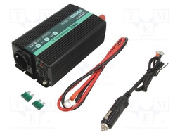 Converter: DC/AC; 500W; Uout: 230VAC; 12V; universal; 189x106x60mm