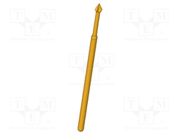 Test needle; Operational spring compression: 4.3mm; 5A; Ø: 1.7mm