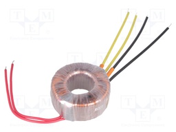 Transformer: toroidal; 35VA; 230VAC; 17V; 17V; 1.02A; 1.02A; 0.6kg