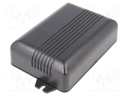 Enclosure: for alarms; X: 80mm; Y: 113.5mm; Z: 32mm; ABS; black