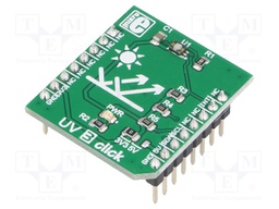 Click board; UV sensor; I2C; VEML6070; mikroBUS connector