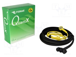 Syringe adapter; 3ml; black; QuantX; for dispensers,for syringes