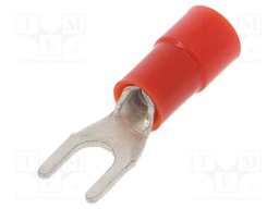 Tip: fork; M3,5; Ø: 3.7mm; 0.25÷1.5mm2; crimped; for cable; tinned