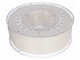 Filament: ABS+; 1.75mm; white; Printing temp: 230÷240°C; 1kg